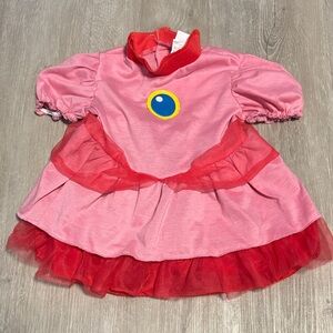 Pink and Red Kids Costume Dress